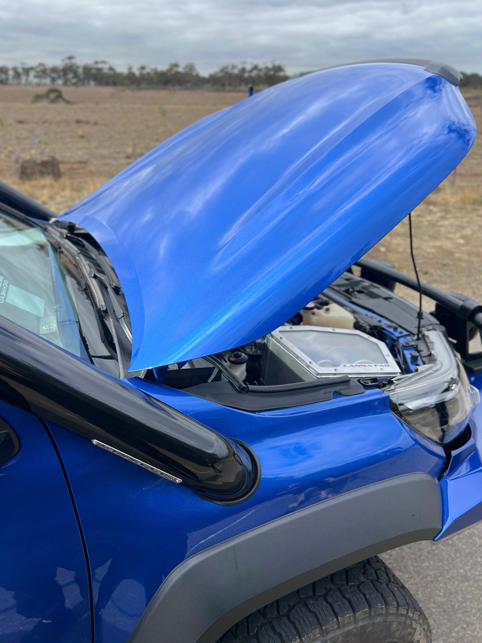 Toyota Hilux N80 Twin Snorkel's - Snorkels - HLX - 4.5" - TWIN - TD - SM - Canna Fabrication