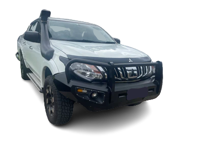 3 Loop Bull Bar and Skid Plate Set Suitable For Mitsubishi Triton 2015-2018