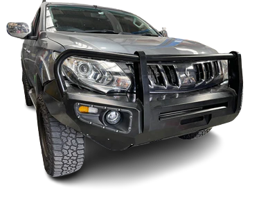 3 Loop Bull Bar and Skid Plate Set Suitable For Mitsubishi Triton 2015-2018