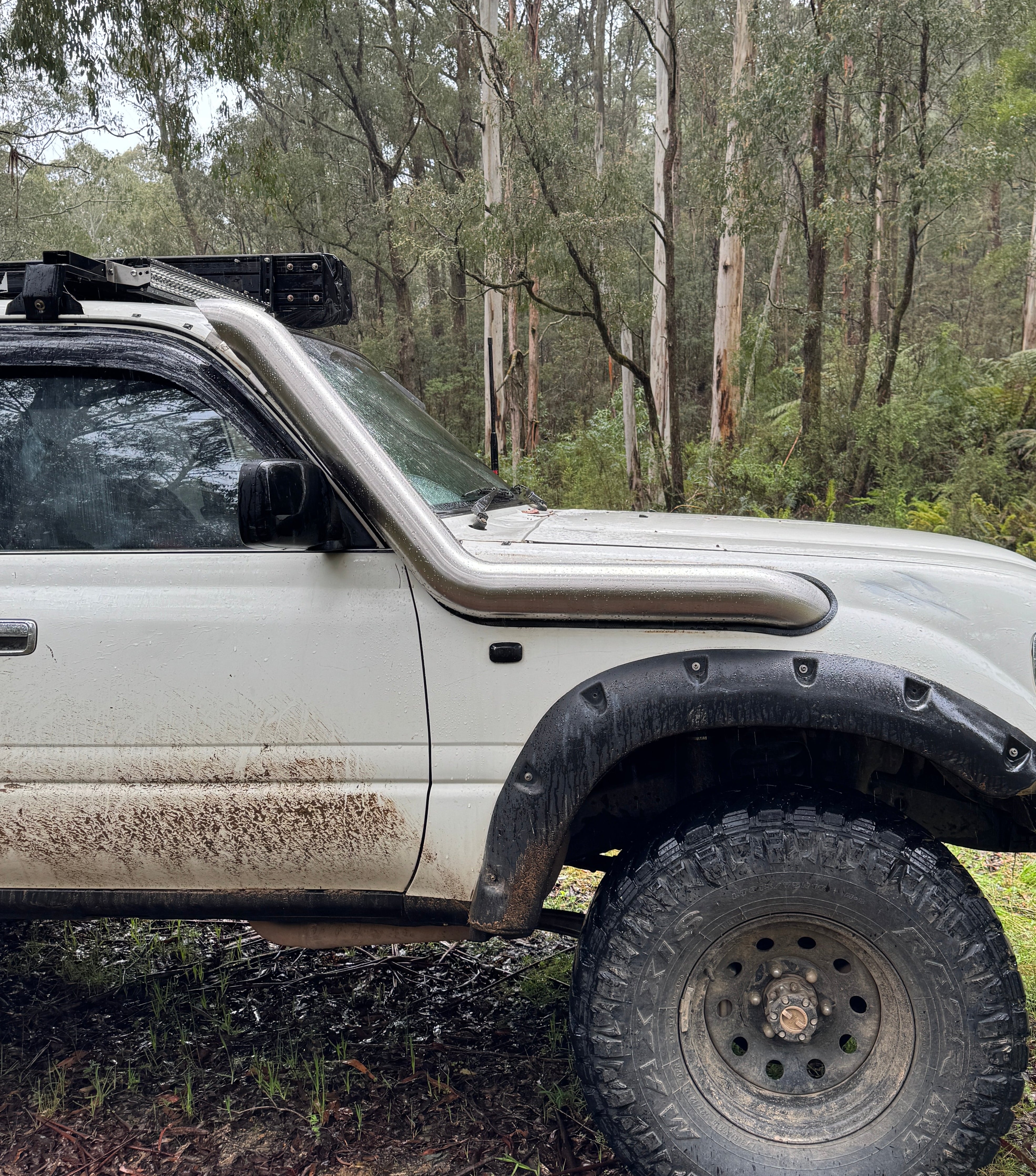 Toyota 80 Series Landcruiser Long-Entry Snorkel (Cover-up)