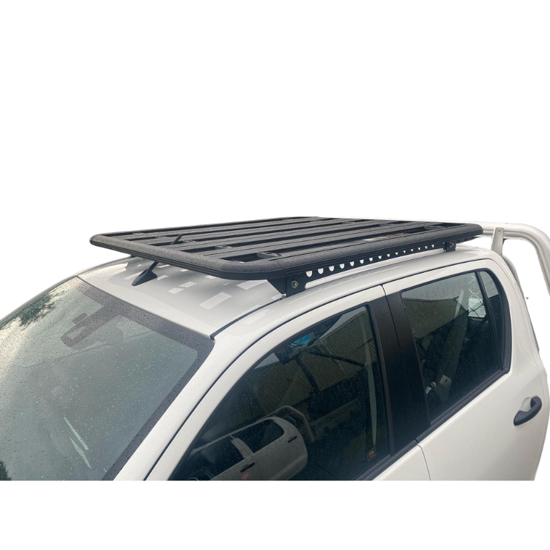 Ultimate Adventure Aluminium Flat Platform Dual Cab Roof Rack Suitable For Toyota Hilux N80 2015+