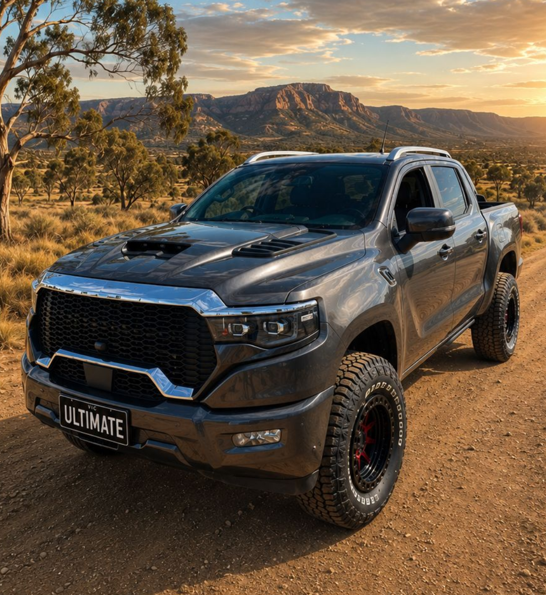 Foton Mars Series Raptor Style Bonnets to suit V7 V9 Models (Pre Order)