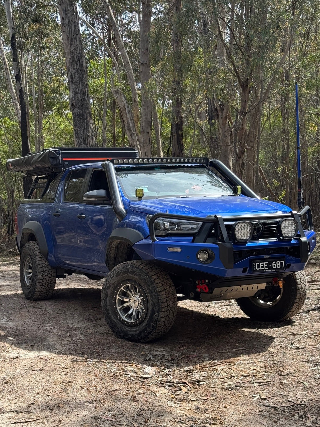 Toyota Hilux N80 Short-Entry Snorkel