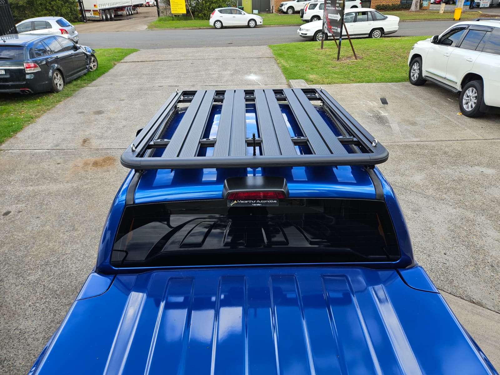Roof Rack Ultimate Adventure Aluminium Flat Platform Suitable For Ford Ranger PX1, PX2 & PX3 Dual Cab 2012-2024