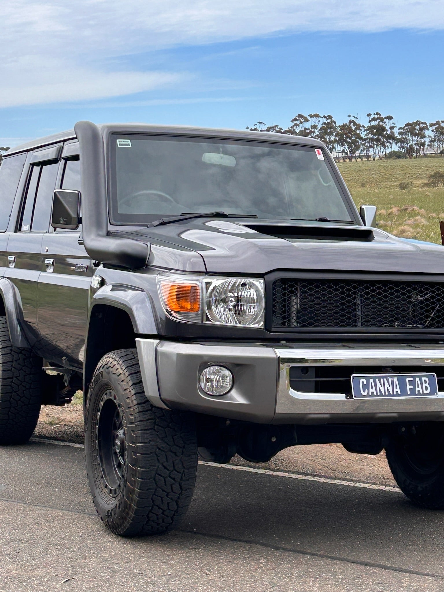 Toyota Landcruiser 76/78/79 Series 5" Snorkel (PRE-FACELIFT)