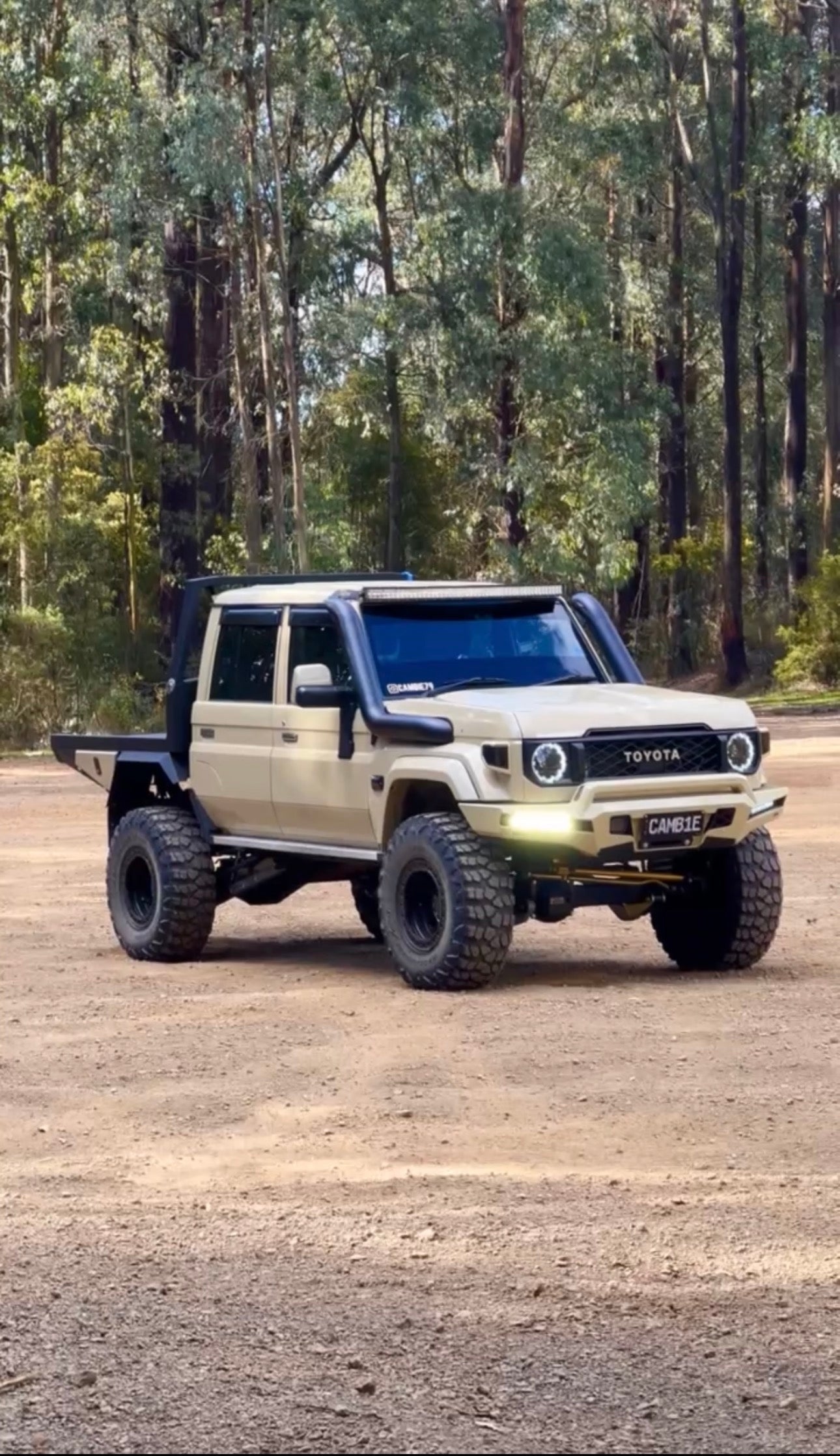 Toyota Landcruiser 76/78/79 Series 5" Twin Snorkels