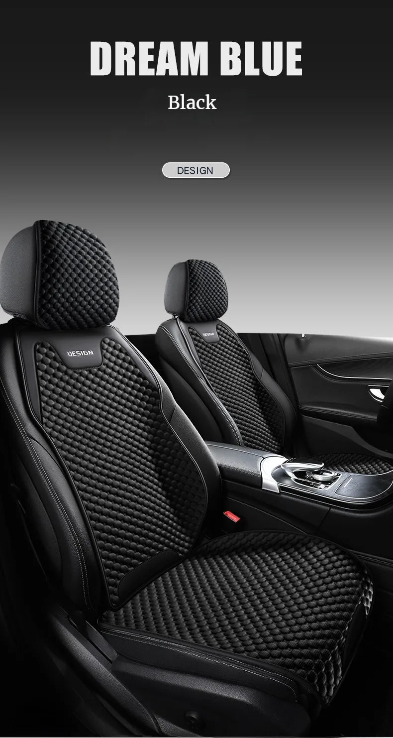 Ice Silk Car Seat Cushion – Breathable, Universal Fit, All-Season Comfort & Durability for Front Seats
