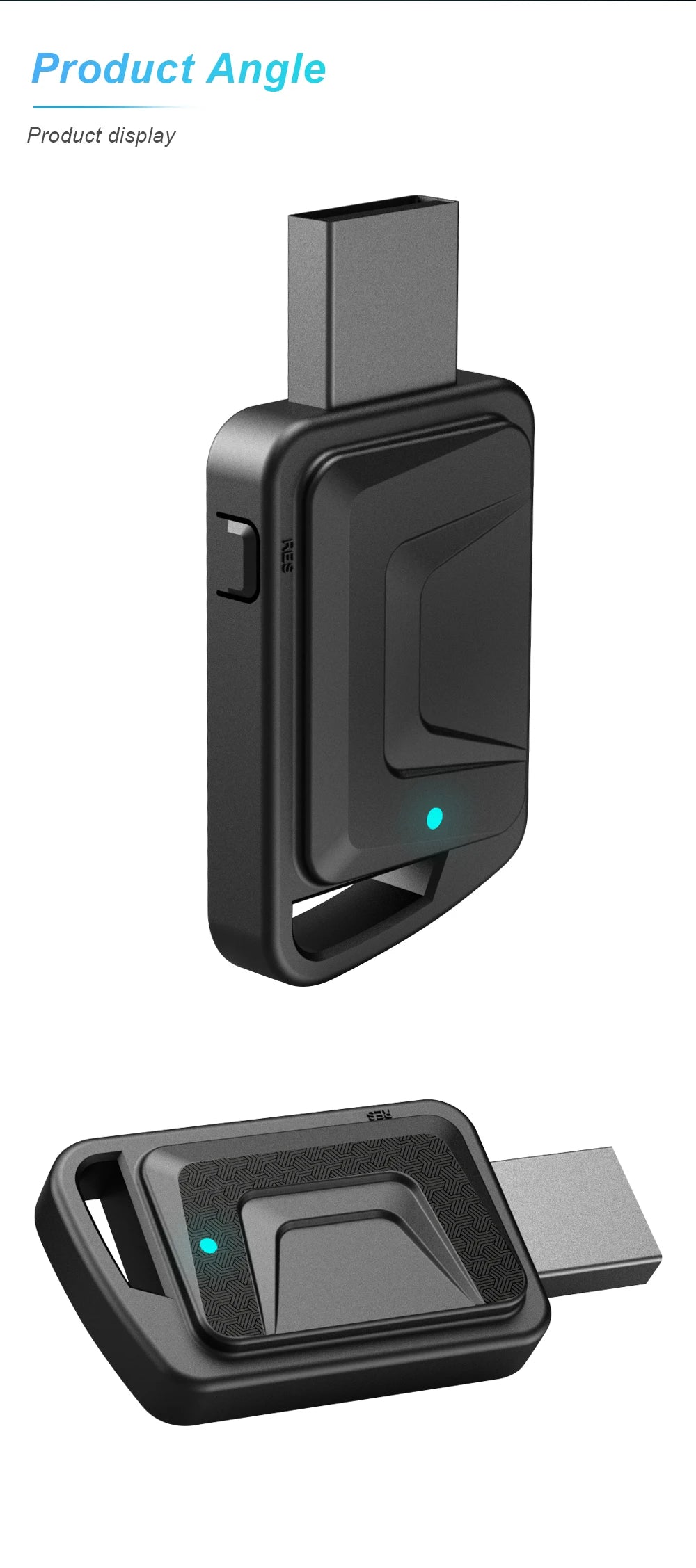 3-in-1 Wireless CarPlay & Android Auto Adapter – Plug & Play, Converts Wired to Wireless for 99% OEM Cars