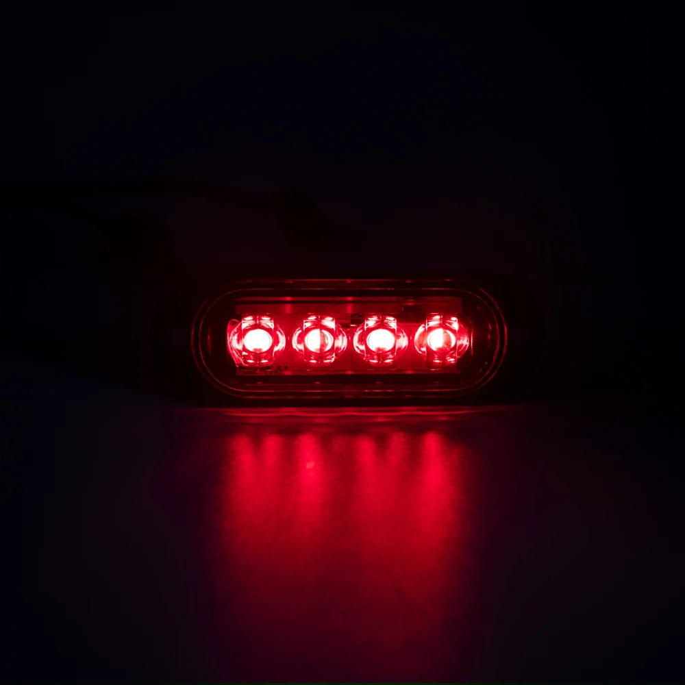 12V 24V LED Side Marker Lights Truck Trailer Van Pickup Boat Clearance Lamp Waterproof