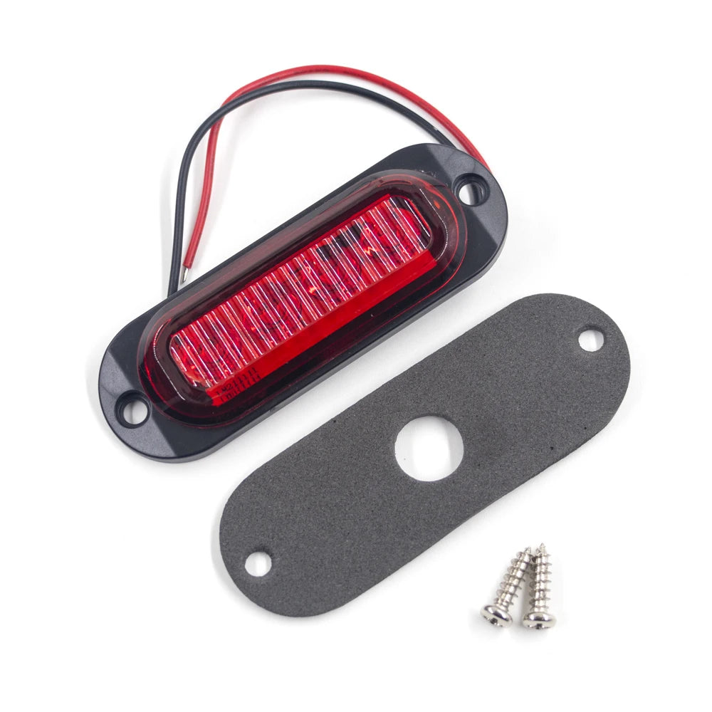 12V 24V LED Side Marker Lights Truck Trailer Van Pickup Boat Clearance Lamp Waterproof