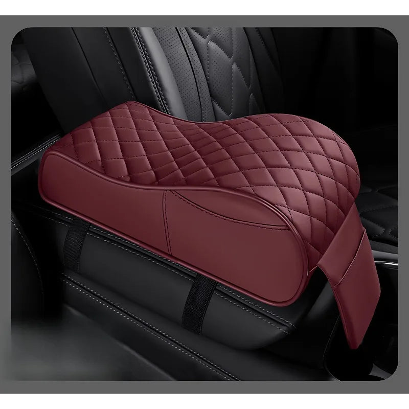 Universal Memory Foam Car Armrest Cushion β Elevated Center Console Pad with Ergonomic Support & Non-Slip Design