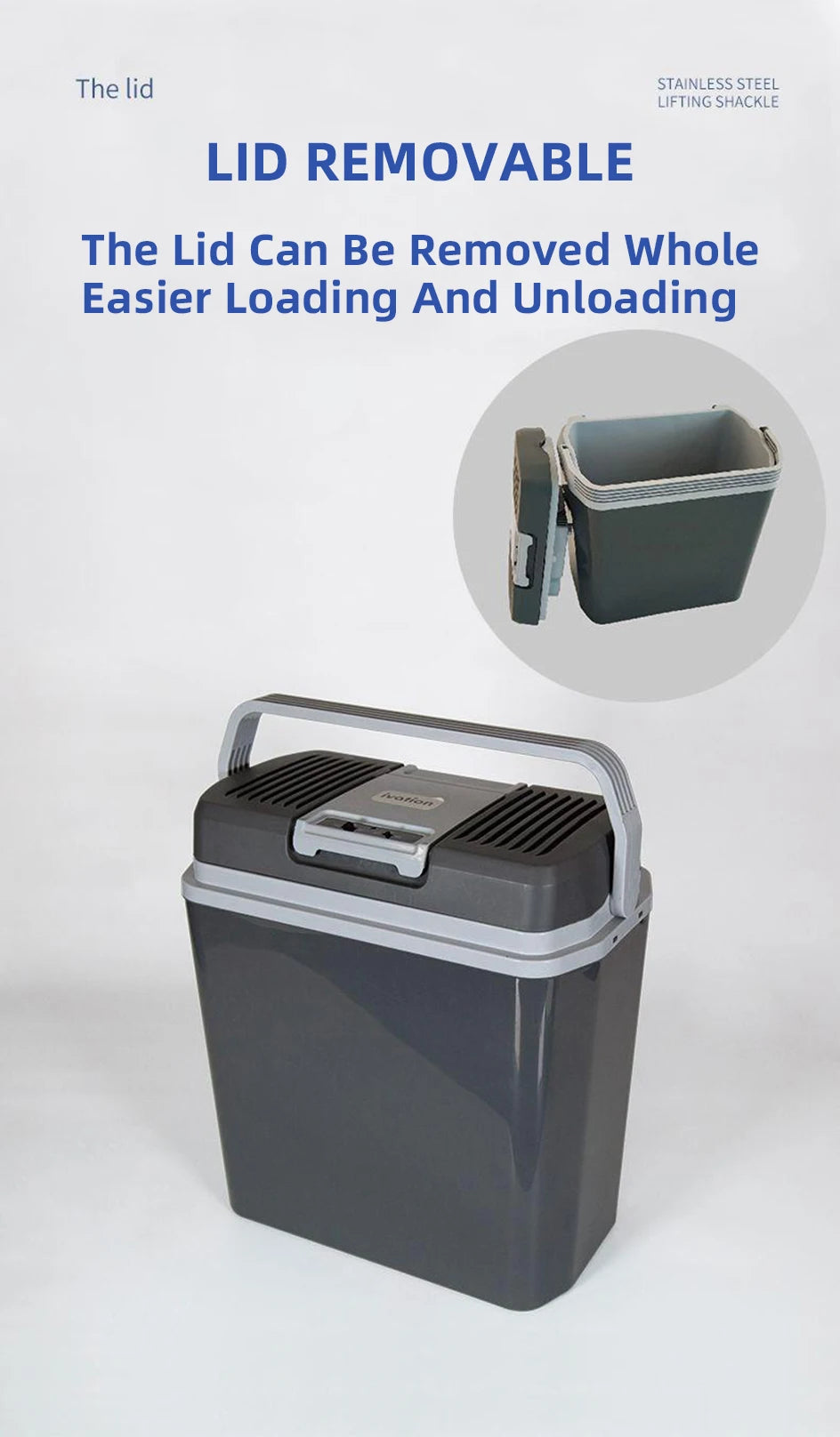 25L Car Refrigerator Cooler Warmer 12V 220V Mini Fridge for Truck RV Camping Travel