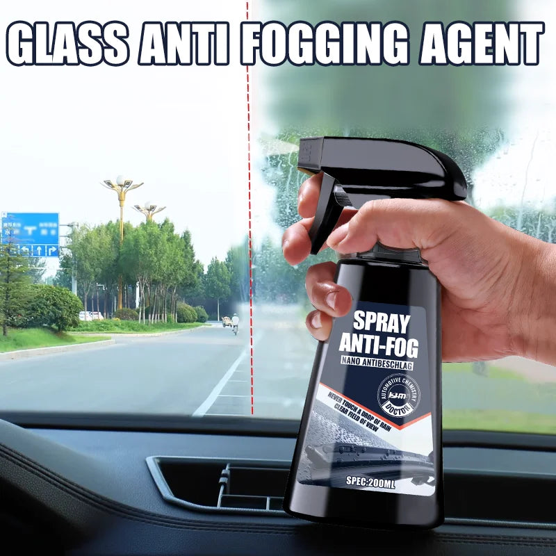 Car Glass Anti-Rain Spray Auto Water Repellent Coating Agent Waterproof Windshield Anti-Fog Cleaner