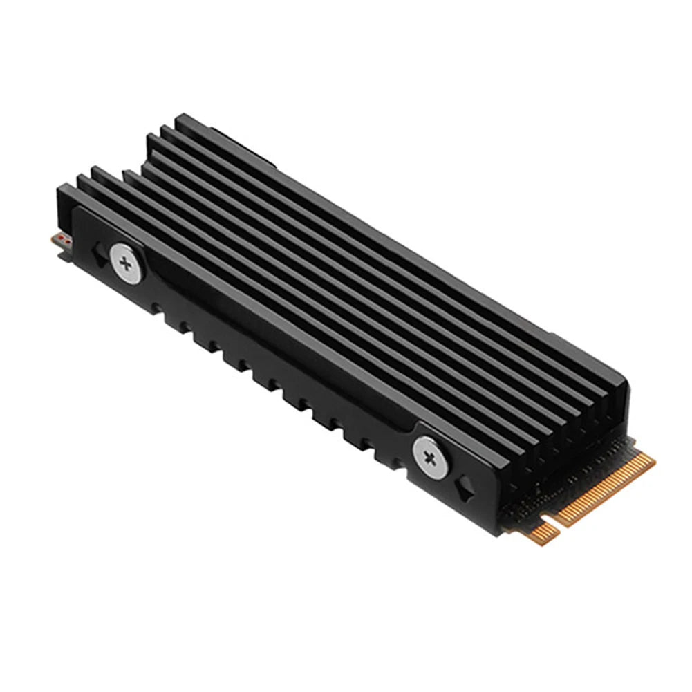 M.2 NVMe 2280 SSD Heatsink Cooler – Aluminum Alloy Heat Sink with Hollow Design & Thermal Silicone Pad for M.2 NGFF SSDsElectronics