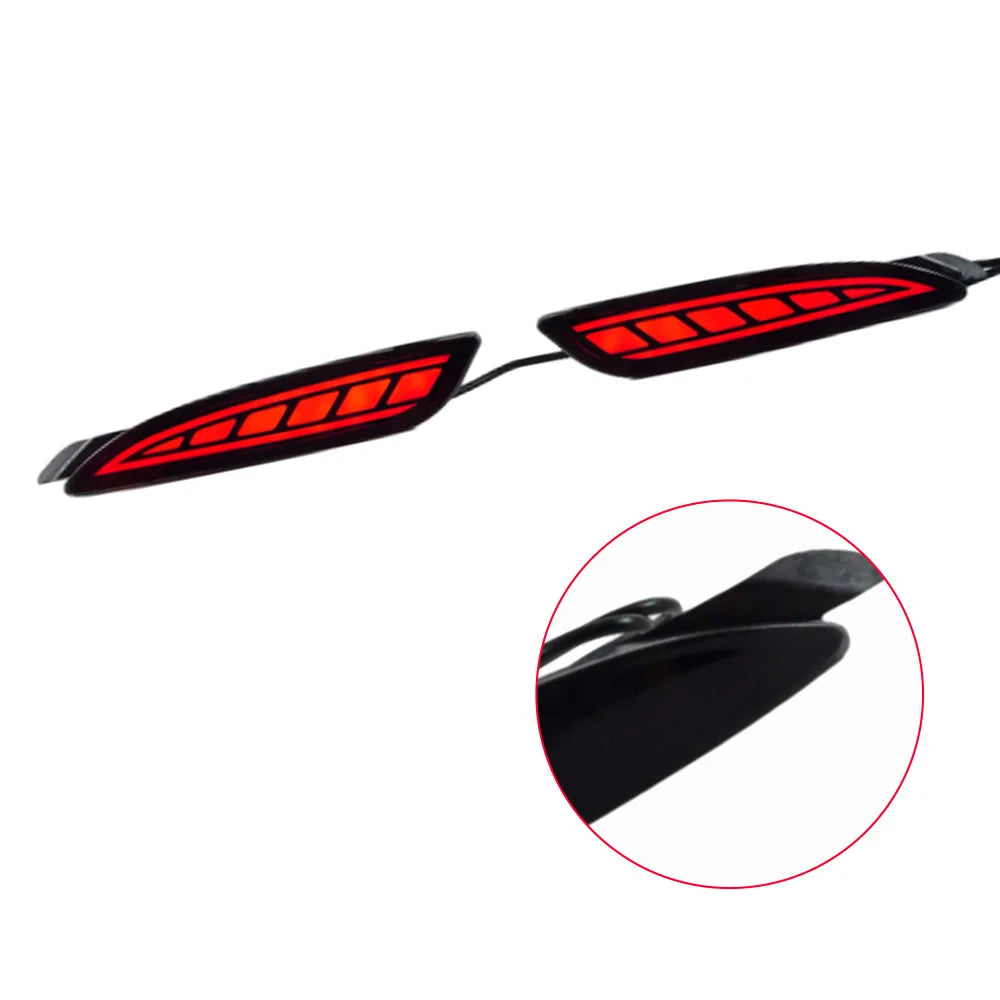 For Mazda 6 2018-2021 CX-5 2022-2023 LED Rear Bumper Fog Light Tail Brake Lamp Set