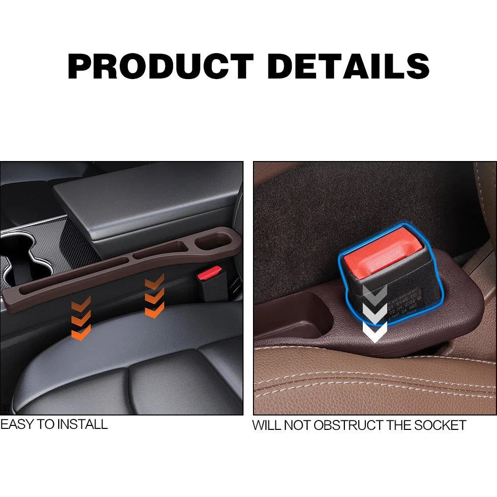 For Toyota Hilux 4Runner Hiace H300 Prius XW50 Car Seat Crevice Gap Filler Interior