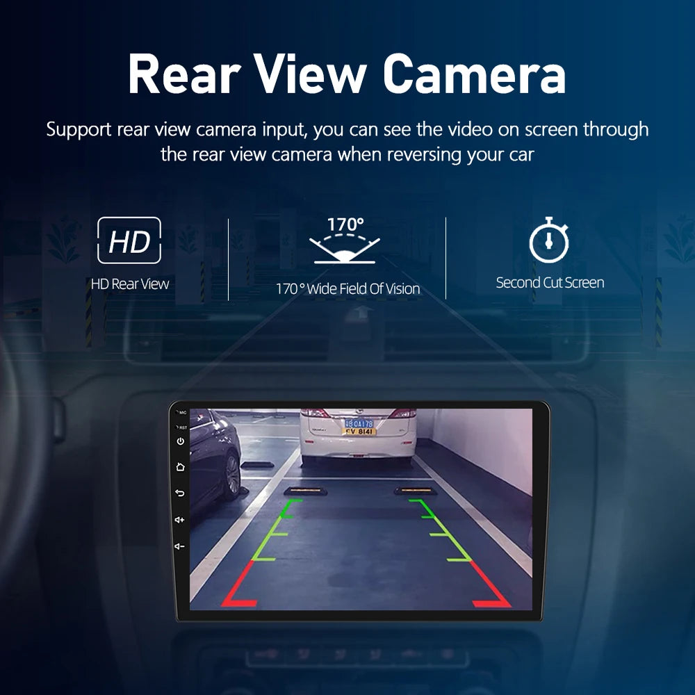 Android 13 2Din Car Stereo for Toyota Fortuner Hilux Revo Vigo 2007–2015 – GPS Navigation, CarPlay, Multimedia Video Player