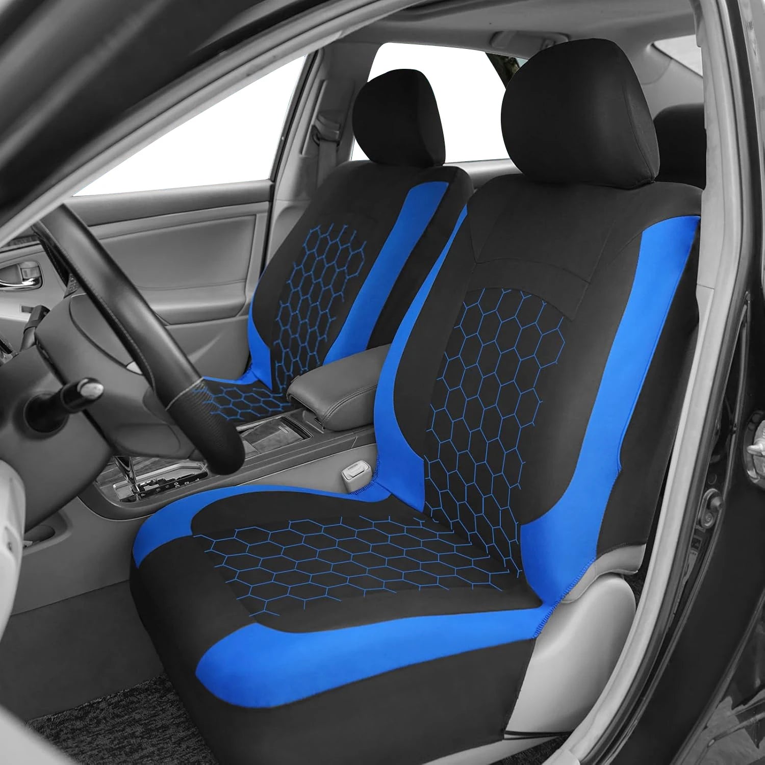 Universal 9PCS Breathable Soft Car Seat Covers for 5-Seater Cars