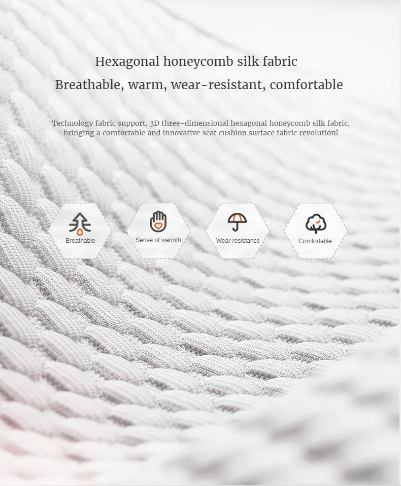 Ice Silk Car Seat Cushion – Breathable, Universal Fit, All-Season Comfort & Durability for Front Seats