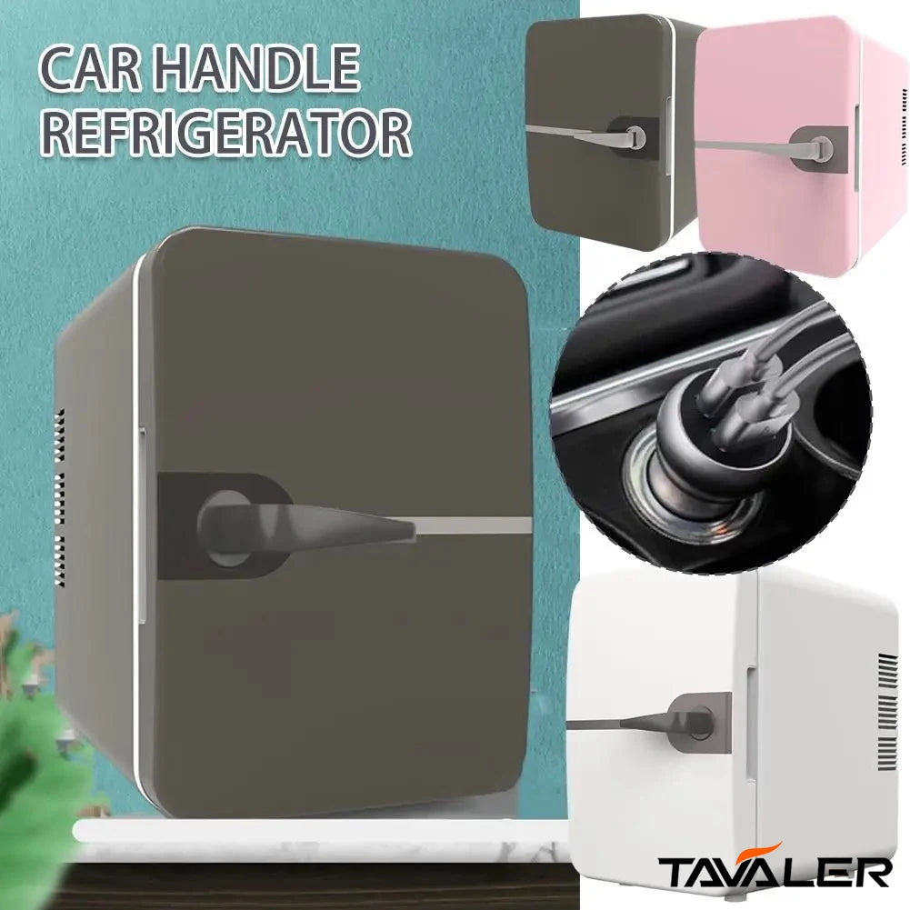TAVALER 6L Mini Car Refrigerator USB Cooler & Warmer Portable Skin Care Fridge Home Use