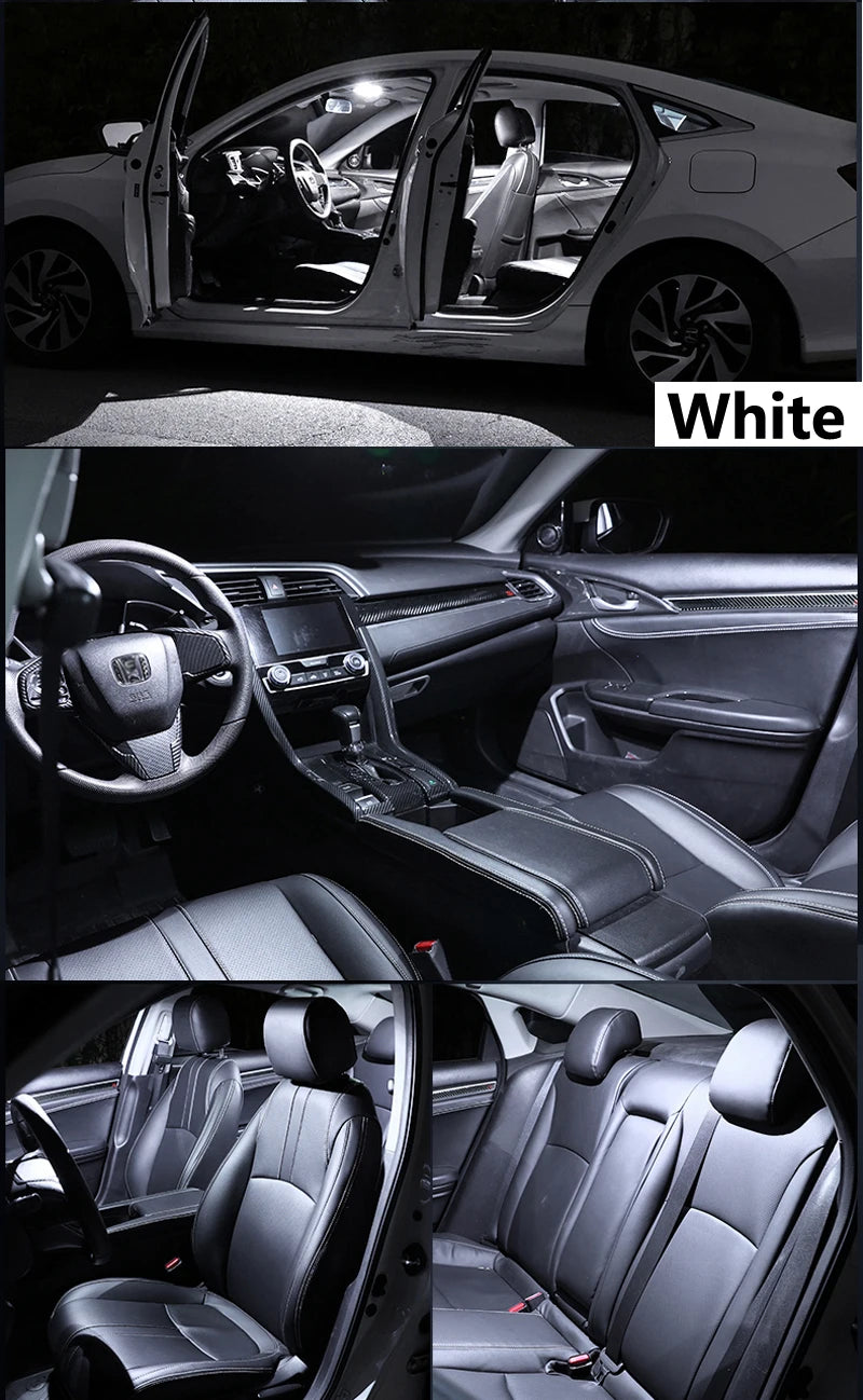 ZITWO 16PCS LED Interior Light Bulb Kit for Toyota Land Cruiser 80 Series (1990–1997) – Dome, Map, Reading Lights Upgrade