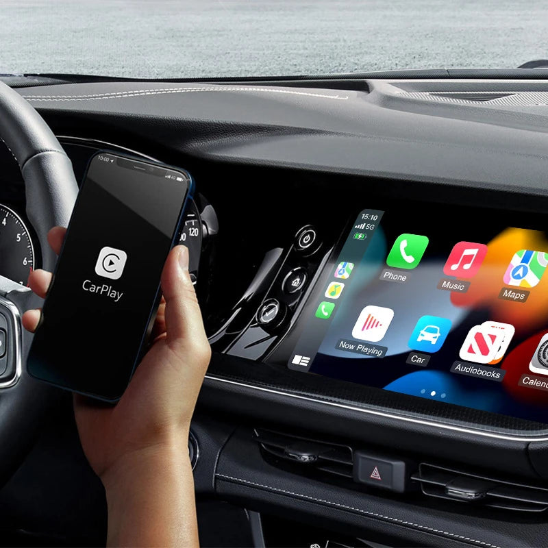 Xiaomi 2-in-1 Wireless Android Auto Adapter CarPlay Dongle AI Smart Box for Wired Cars