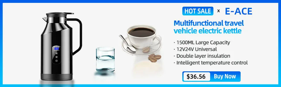 E-ACE 2K Car DVR Dash Cam Mirror WiFi GPS Night Vision 1080P Loop Recording Black Box