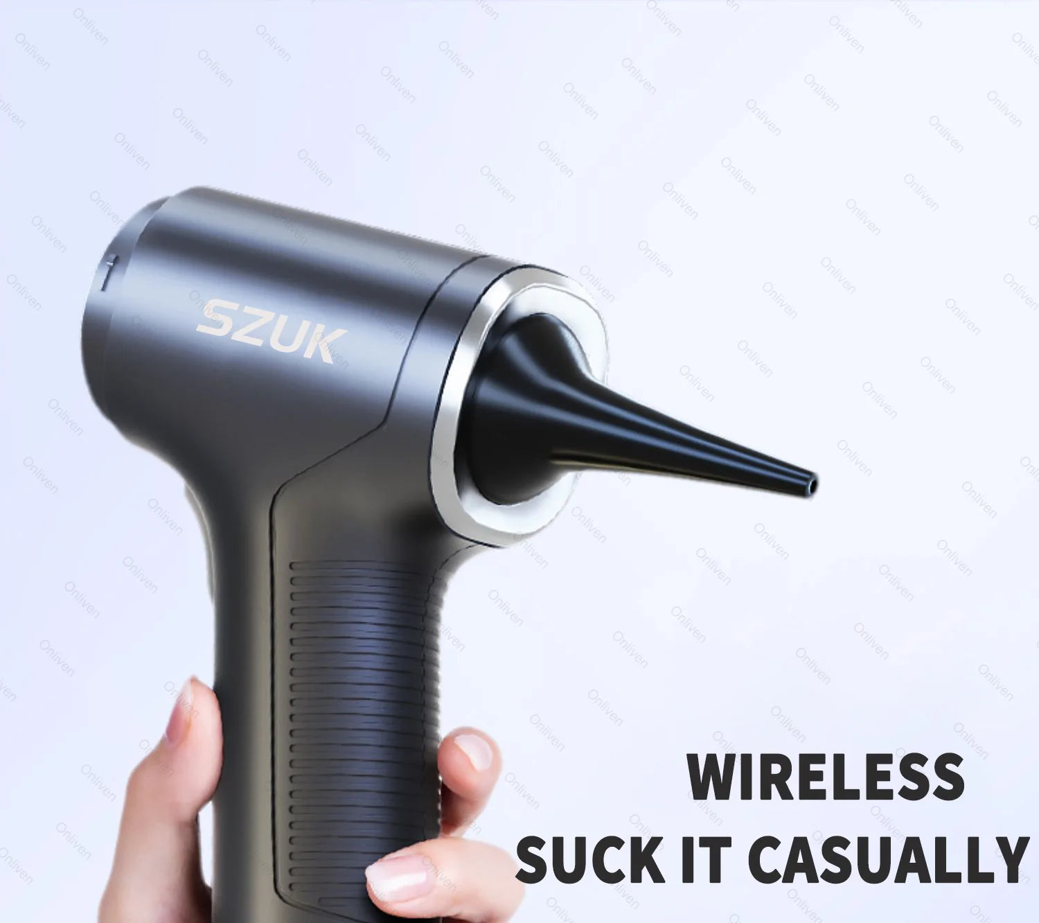 SZUK 98000PA Car Vacuum Cleaner Cordless Handheld Strong Suction Mini Portable Wireless