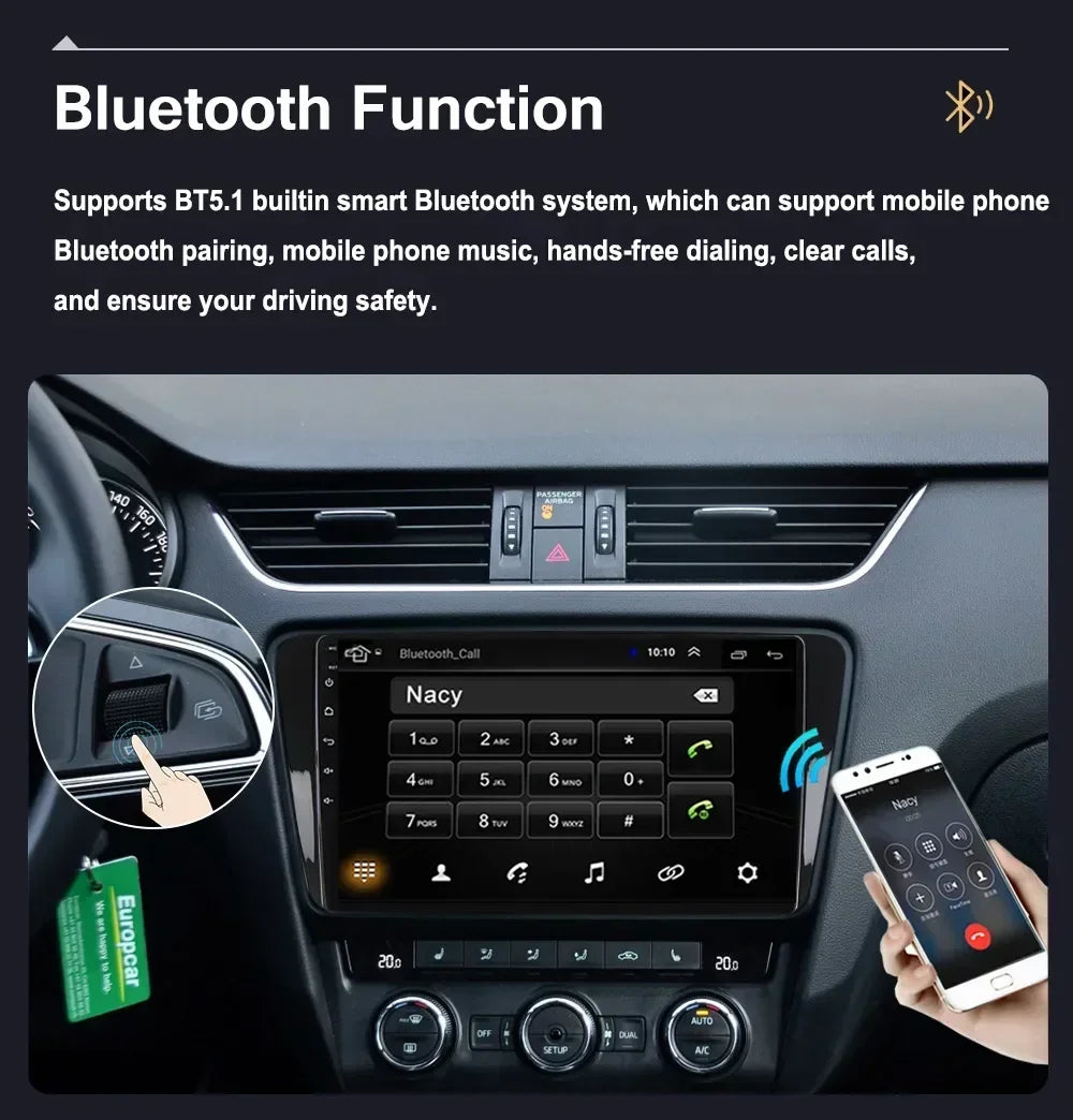 Android 16" Car Radio Multimedia GPS Navigation Player for Suzuki Vitara 2015–2020 | WiFi, Bluetooth, CarPlay, Touchscreen Autoradio