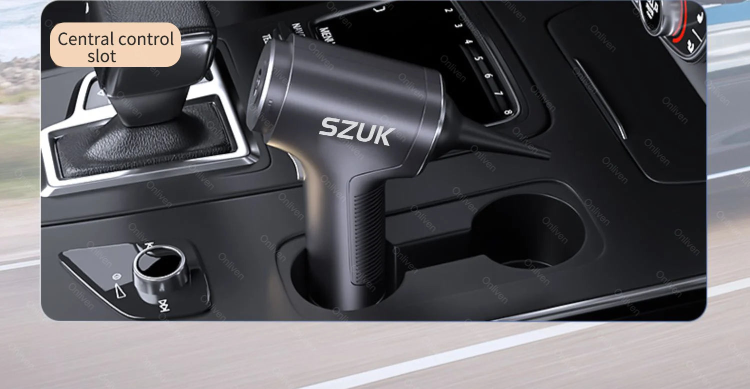 SZUK 98000PA Car Vacuum Cleaner Cordless Handheld Strong Suction Mini Portable Wireless