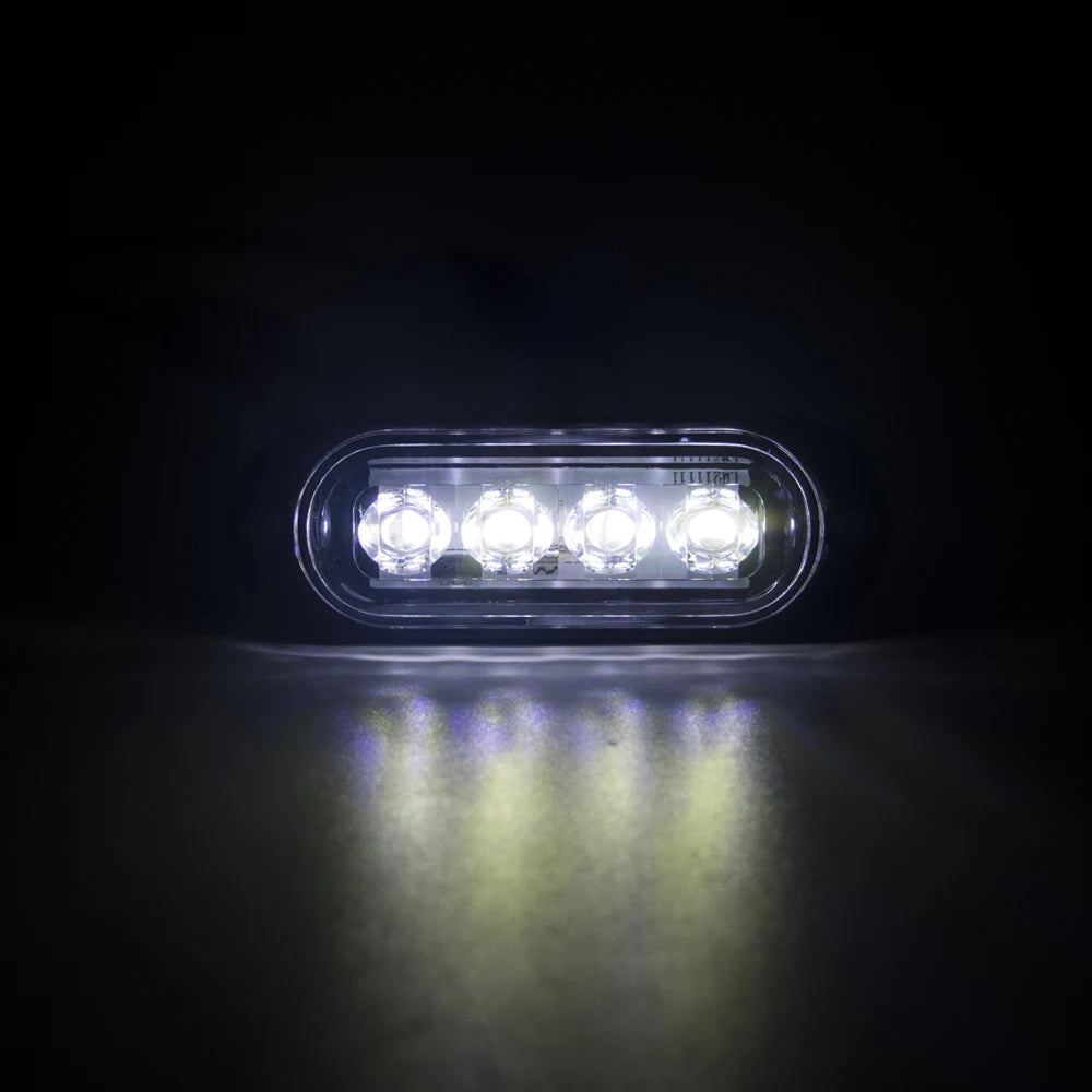 12V 24V LED Side Marker Lights Truck Trailer Van Pickup Boat Clearance Lamp Waterproof