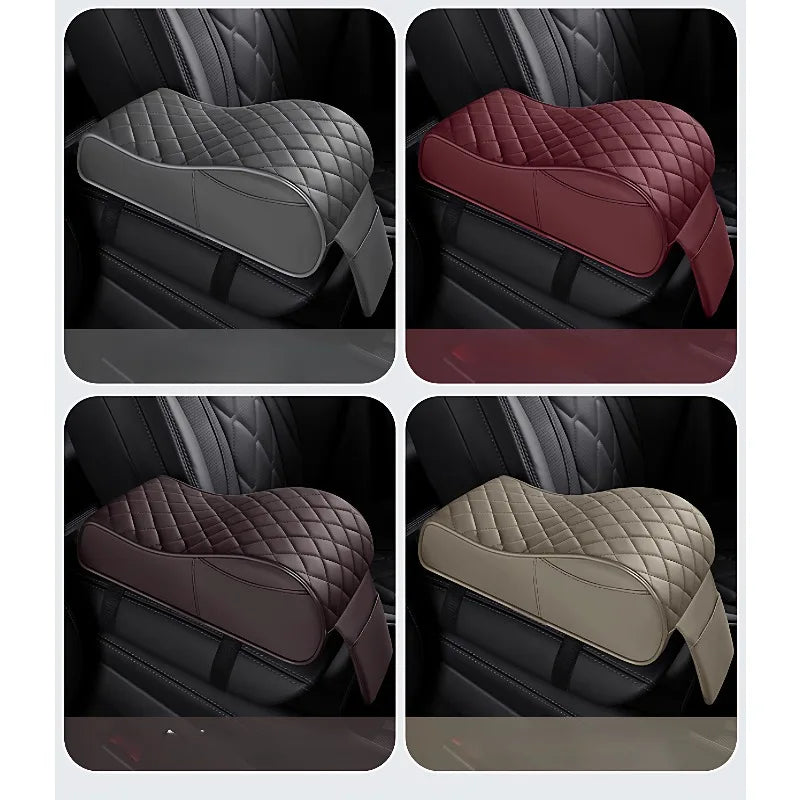 Universal Memory Foam Car Armrest Cushion β Elevated Center Console Pad with Ergonomic Support & Non-Slip Design