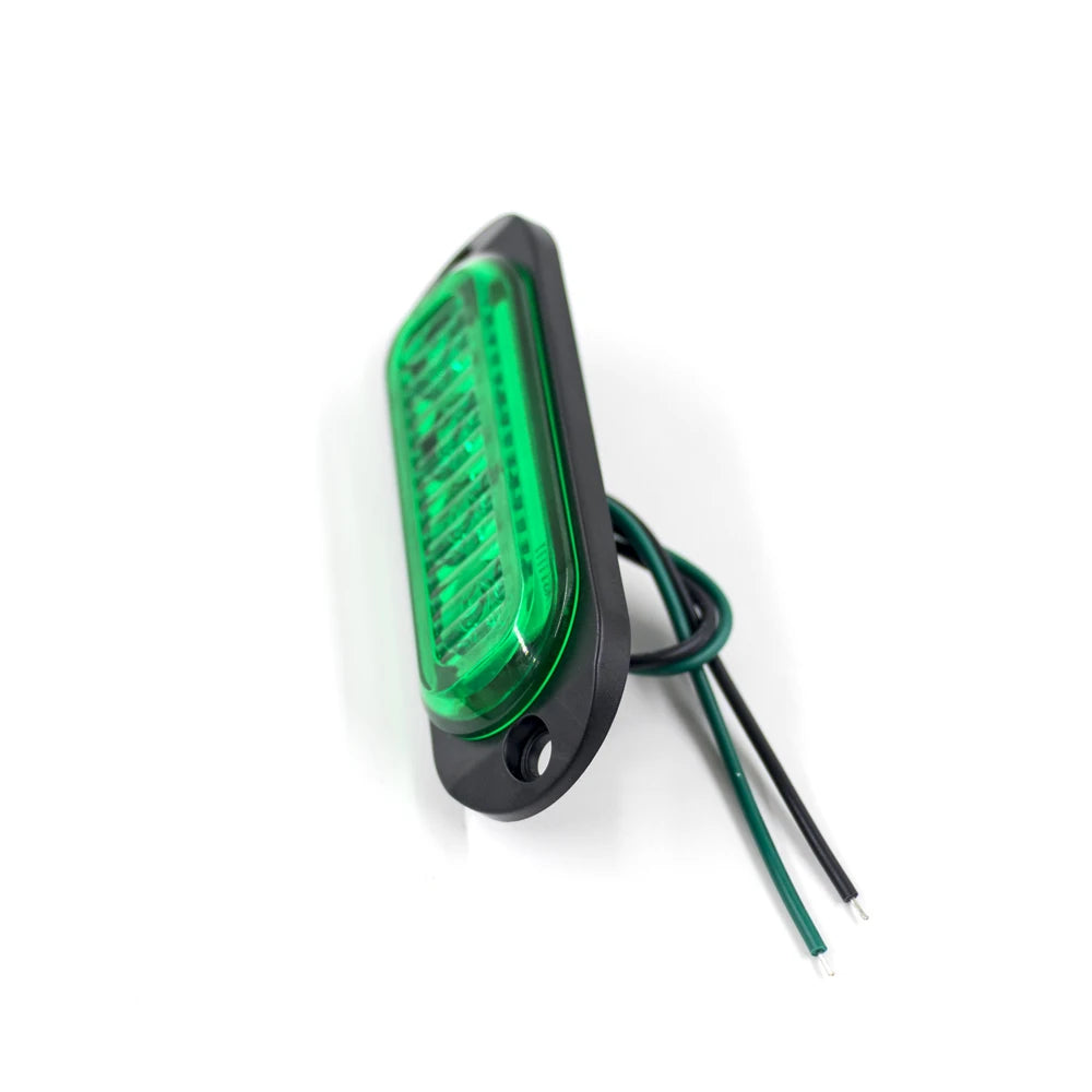 12V 24V LED Side Marker Lights Truck Trailer Van Pickup Boat Clearance Lamp Waterproof