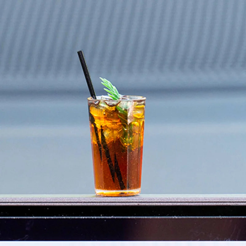 Cute Healing Kitten Dashboard Ornaments – Resin Cat Figures for Car Interior Decor & Accessories