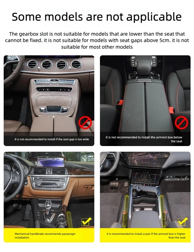 Premium Car Central Handrail Armrest Pad – Soft Lift Armrest Cushion for Comfort