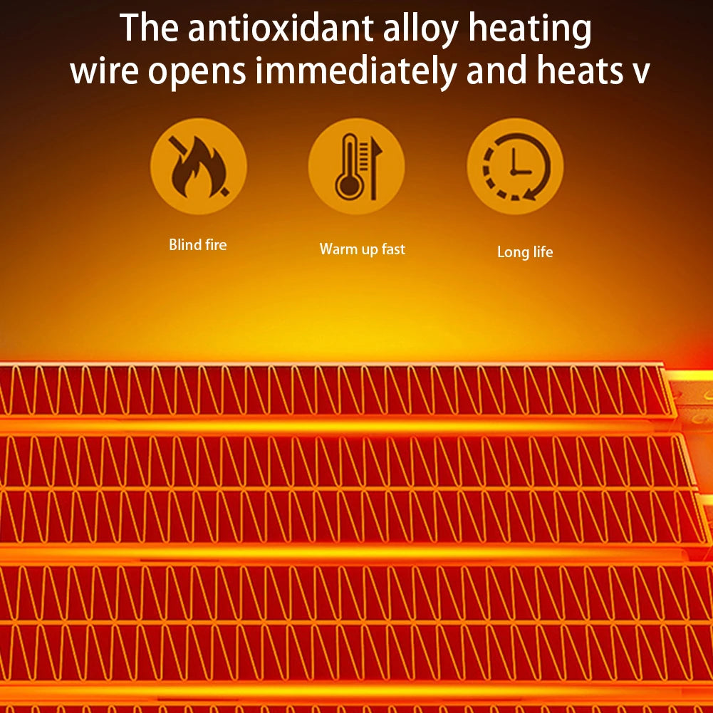 200W/150W Car Heater Fan 12V/24V – Portable Windshield Defogger & Defroster | Fast Heating Anti-Fog Demister for Winter DrivingCar & Automotive Accessories