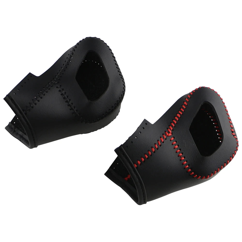 Premium Leather Gear Shift Knob Cover for Ford Everest & Ranger 2020-2022 LHD – Durable Car Accessories