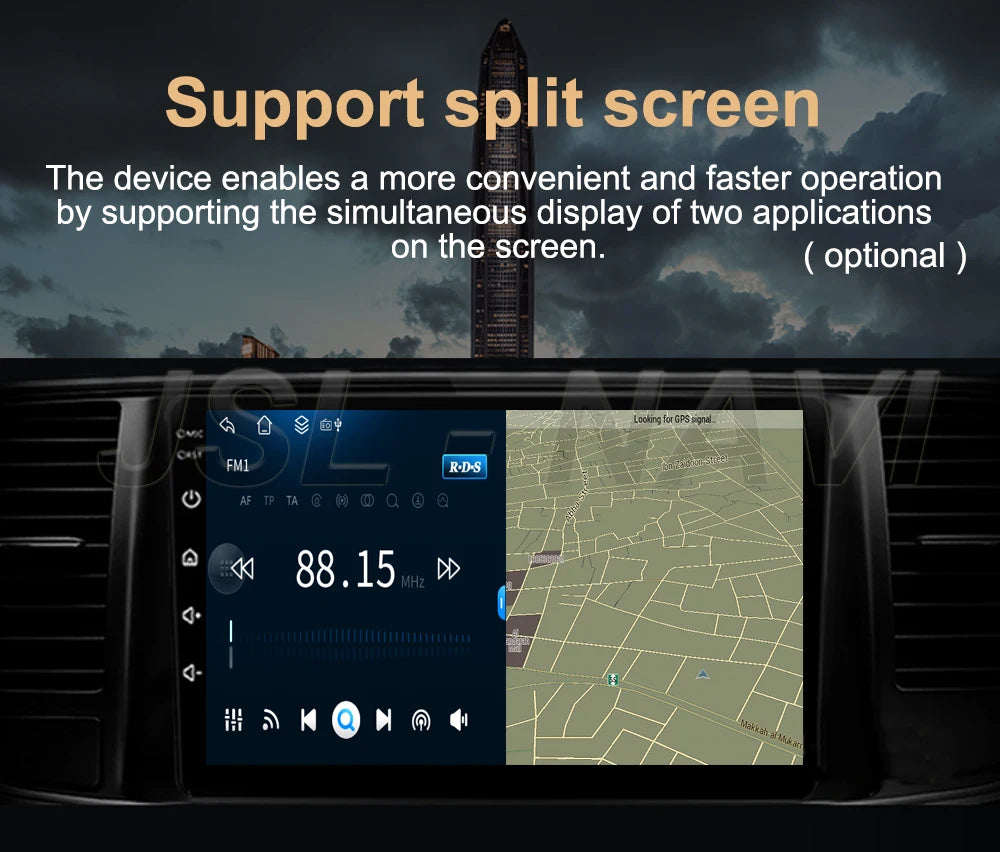 Android 15 Car Stereo GPS Multimedia Player for Toyota Hilux Revo/Vigo IMV (2016–2020) | Wireless CarPlay & Android AutoCar & Automotive Accessories