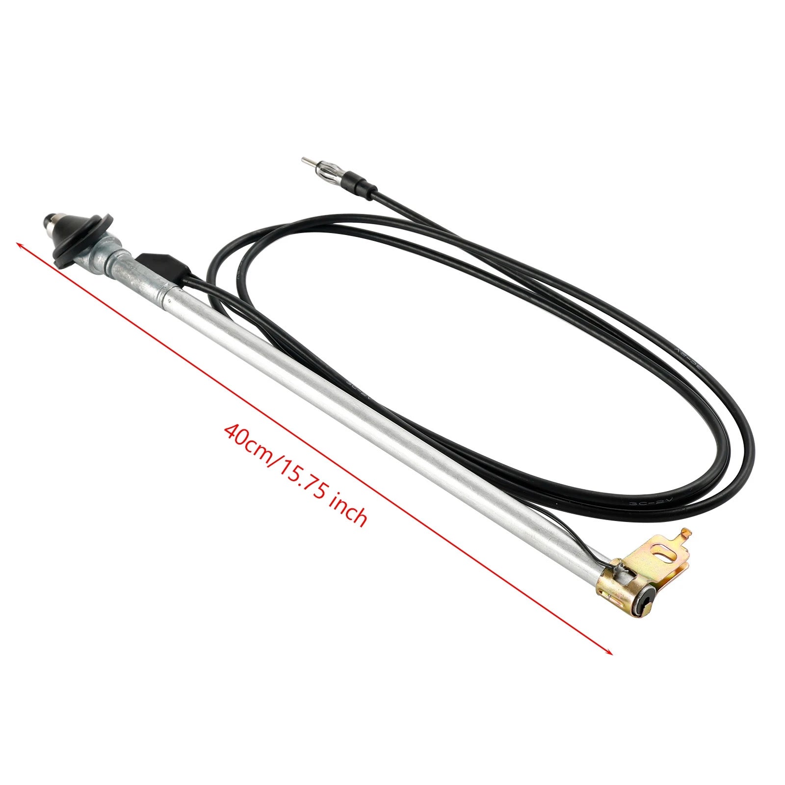 Artudatech Manual Lock-Down Antenna for Toyota Land Cruiser 80 Series (HDJ80, HZJ80, FZJ80) – Durable Off-Road Radio Antenna