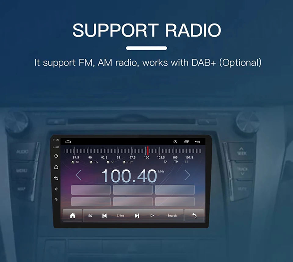 Android 13 2Din Car Stereo for Toyota Fortuner Hilux Revo Vigo 2007–2015 – GPS Navigation, CarPlay, Multimedia Video Player