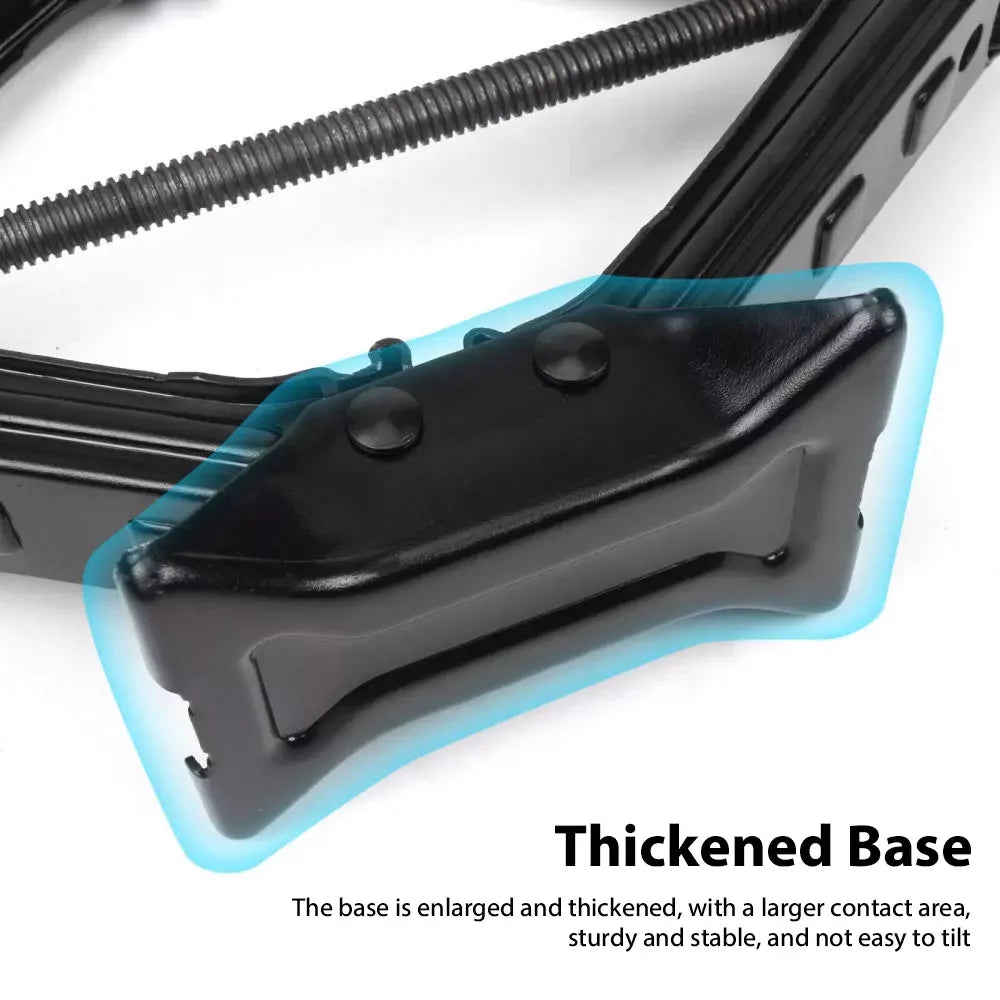 2T 3T Car Scissor Jack Lift Repair Tool Tire Replacement Kit w/ Wrench for SUV Sedan