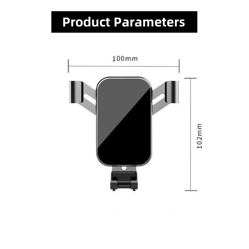 Car Phone Holder for Toyota Hilux 2017-2023 GPS Navigation Dash Mount Bracket Style