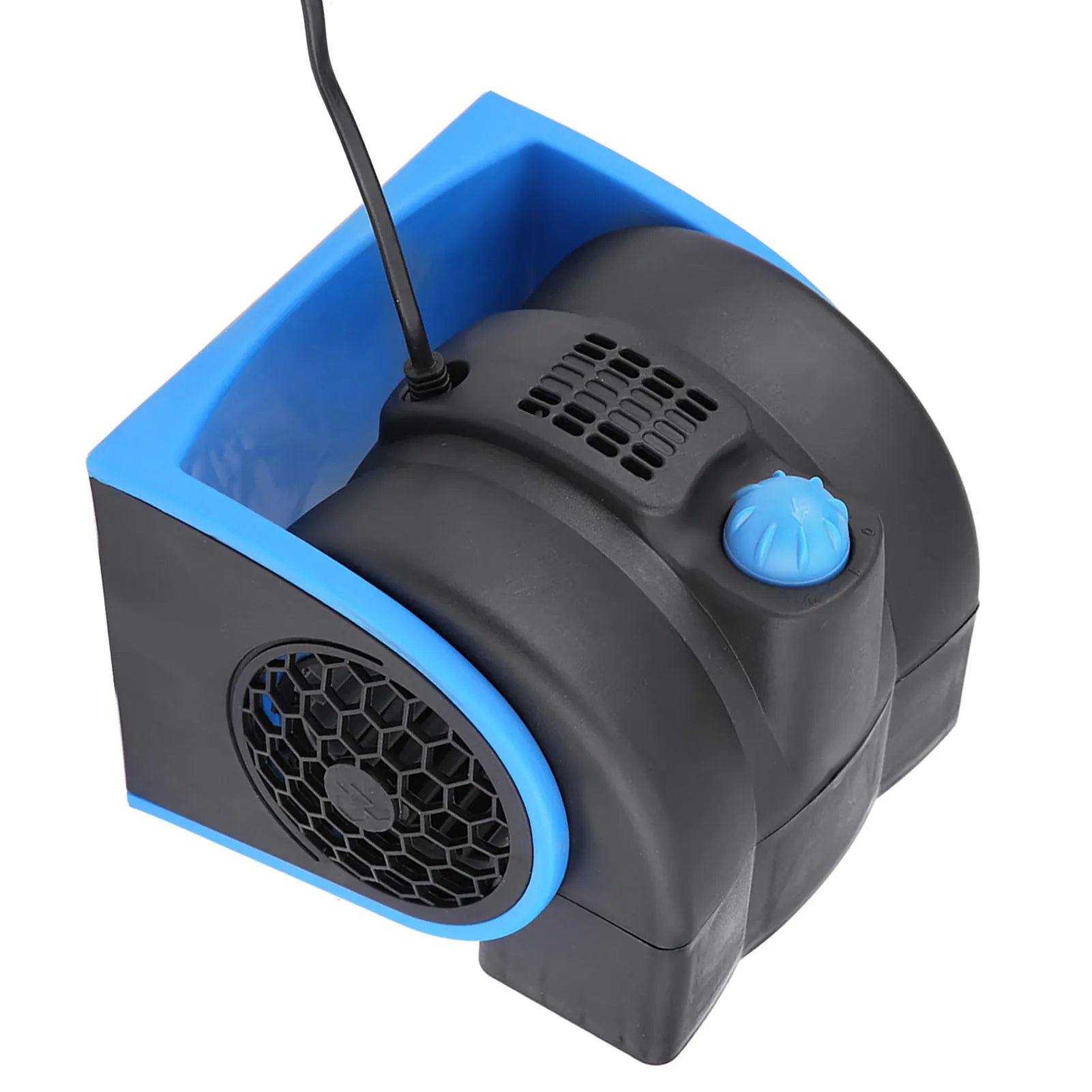 12V Electric Car Fan Mini Adjustable Silent Air Cooling Fan Vehicle Dashboard Air Cooler