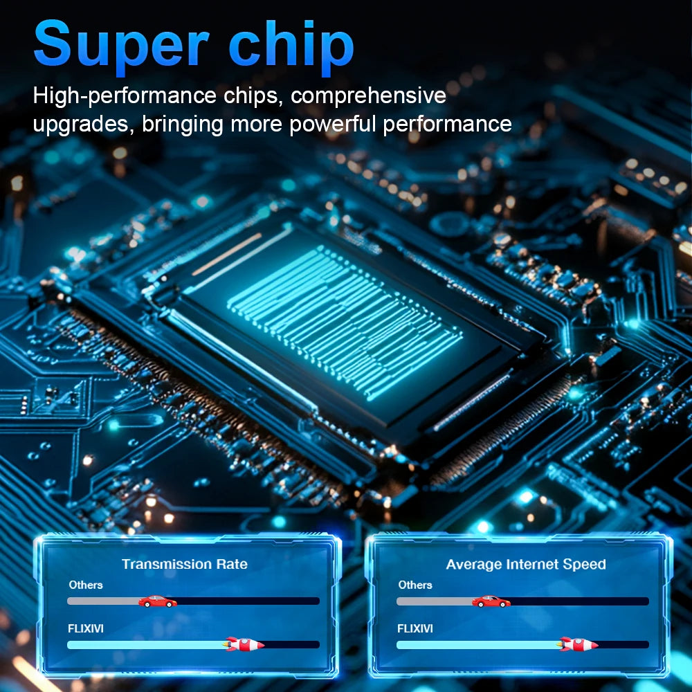 3-in-1 Wireless CarPlay & Android Auto Adapter – Plug & Play, Converts Wired to Wireless for 99% OEM Cars