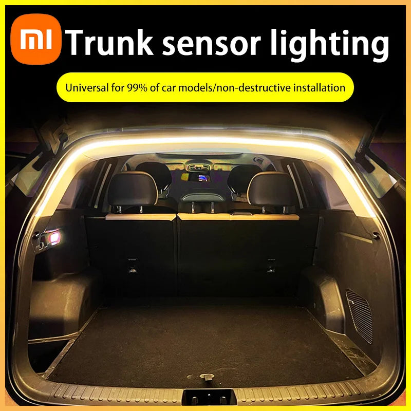 Xiaomi Wireless LED Car Trunk Light Strip Auto Sensing Interior Ambient Tailgate Lamp