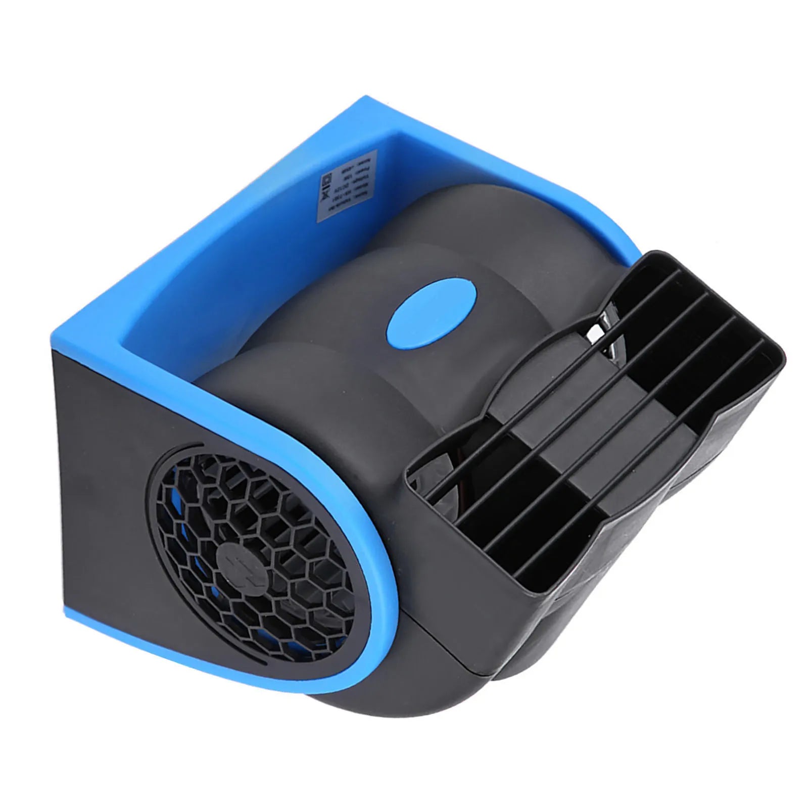 12V Electric Car Fan Mini Adjustable Silent Air Cooling Fan Vehicle Dashboard Air Cooler