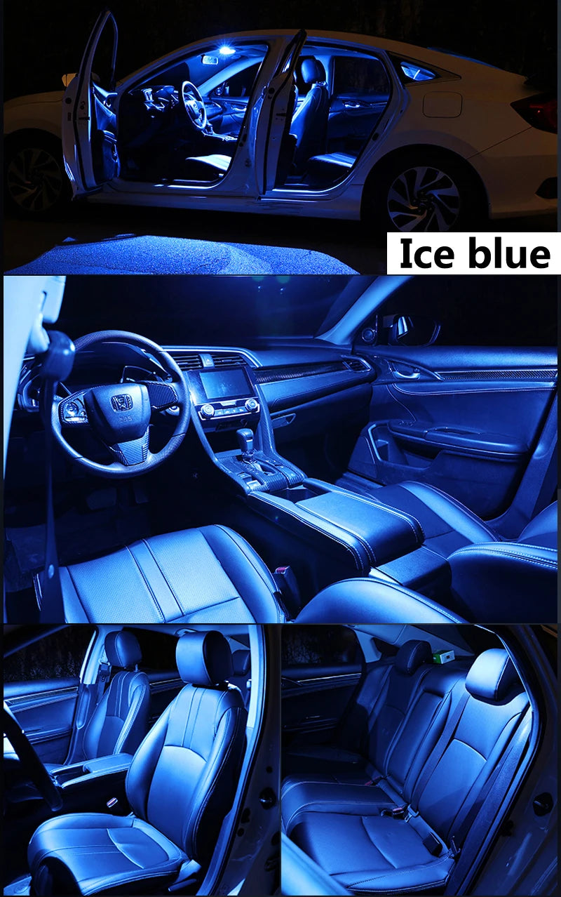 ZITWO 16PCS LED Interior Light Bulb Kit for Toyota Land Cruiser 80 Series (1990–1997) – Dome, Map, Reading Lights Upgrade