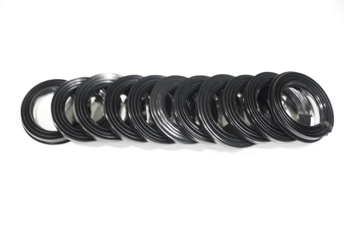 4PC Fender Flare Seal Rubber Strips for Nissan Patrol Y60 | Durable Fender Accessories