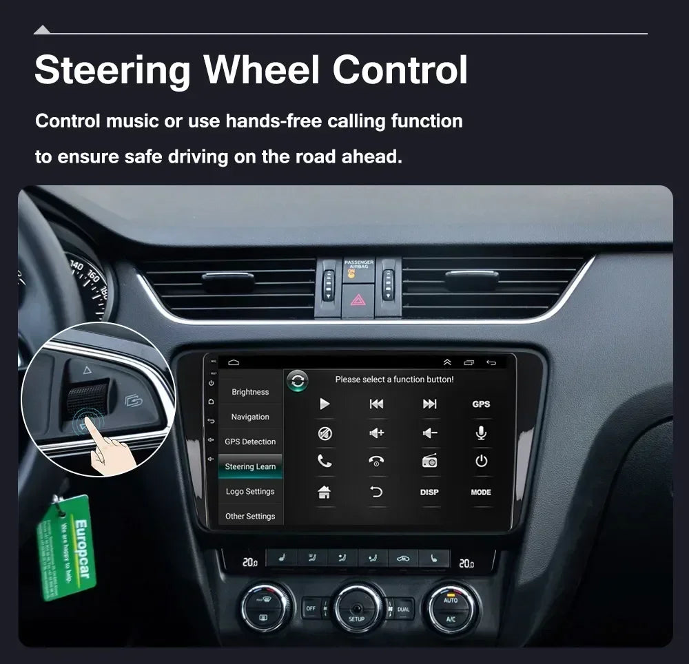 Android 16" Car Radio Multimedia GPS Navigation Player for Suzuki Vitara 2015–2020 | WiFi, Bluetooth, CarPlay, Touchscreen Autoradio