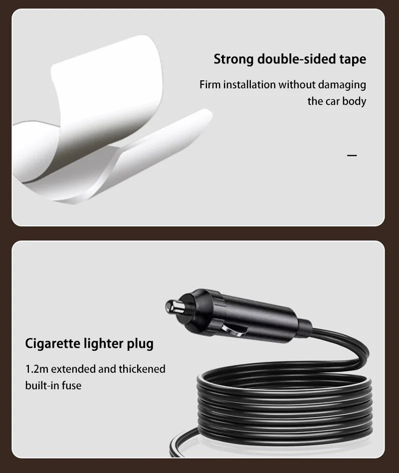 Xiaomi 12V Car Heater Defroster Portable Fast Heating Fan Winter Defogger Dual Air